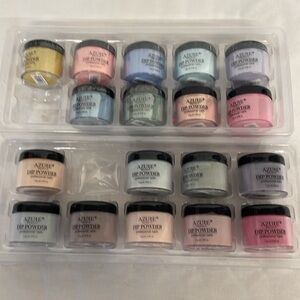 Azure Beauty Dip Powder Lot of 18 colors